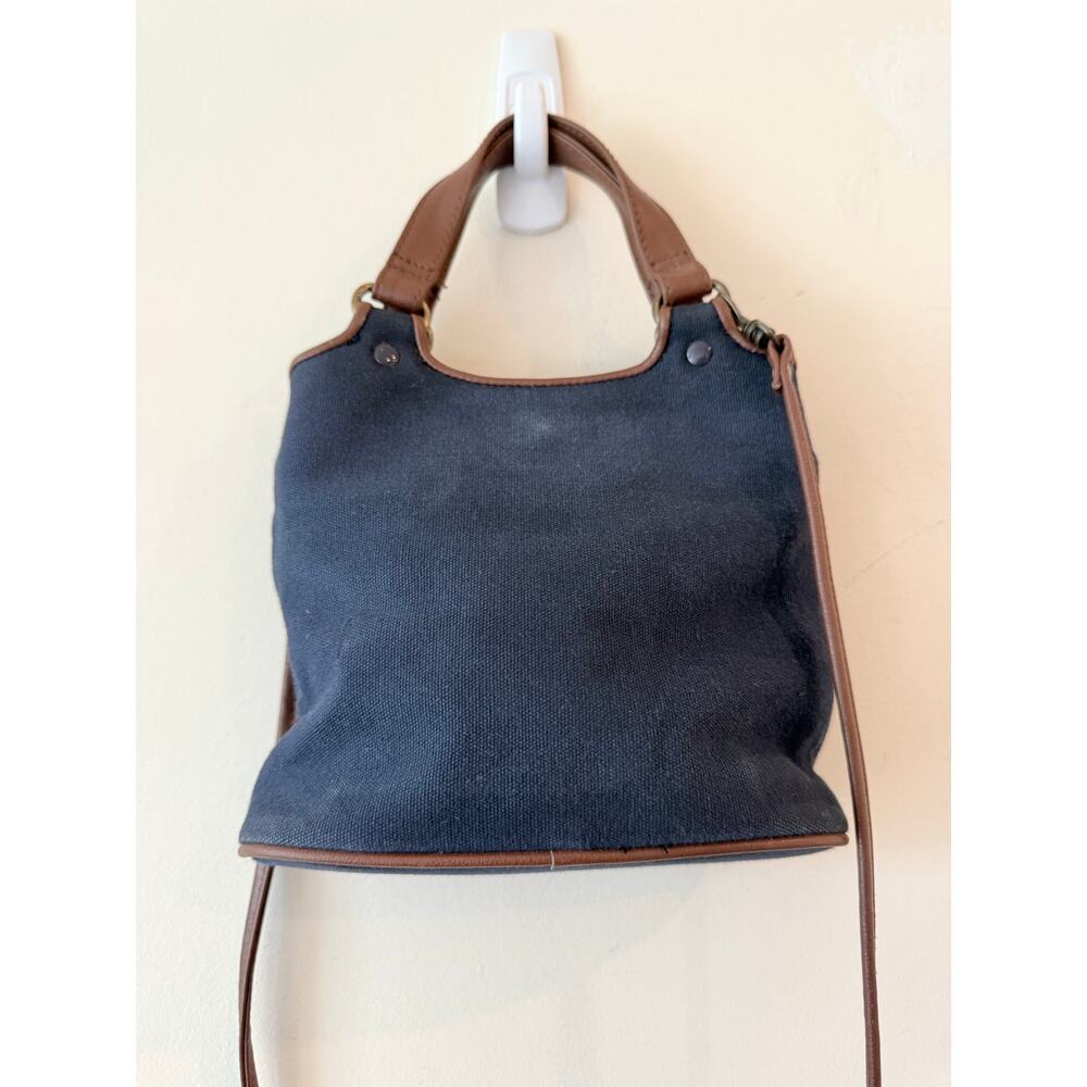Etienne Aigner Crossbody Bag Women's Blue Detachable Strap Lightweight Leather - Picture 2 of 11